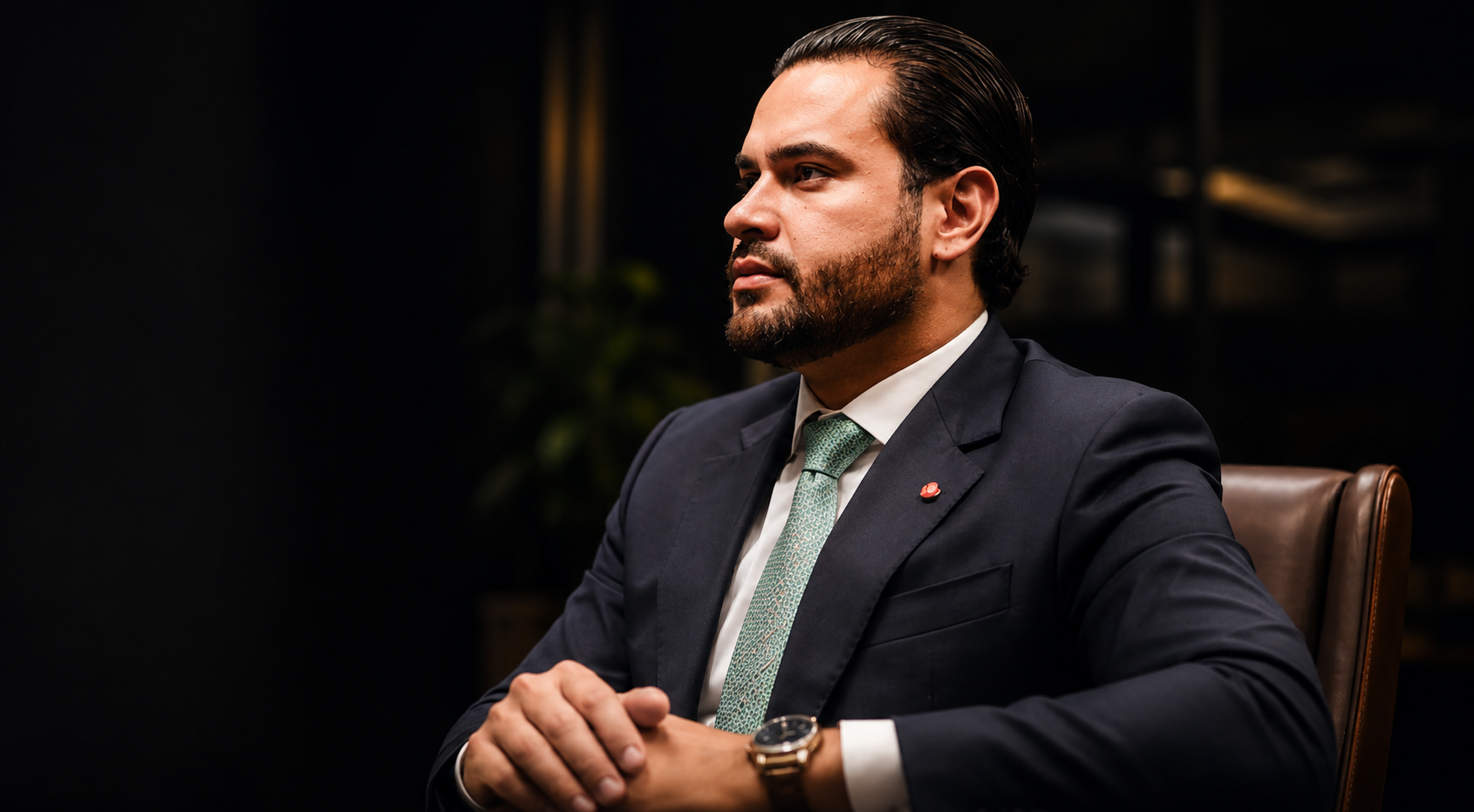 Retrato de Victor Guerra, advogado criminalista
